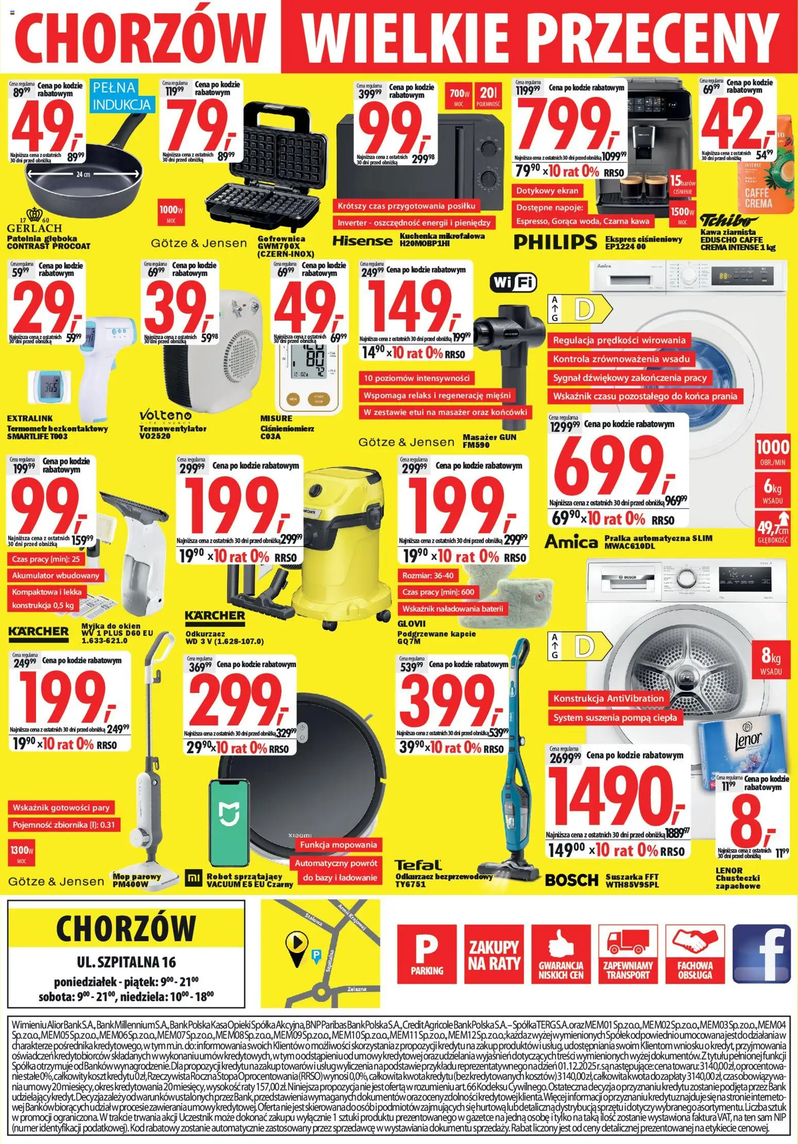 Mediaexpert Gazetka - Wielkie przeceny Chorzów od 29.01.2026 | Strona: 8 | Produkty: Ekspres ciśnieniowy, Ciśnieniomierz, Robot, Kawa