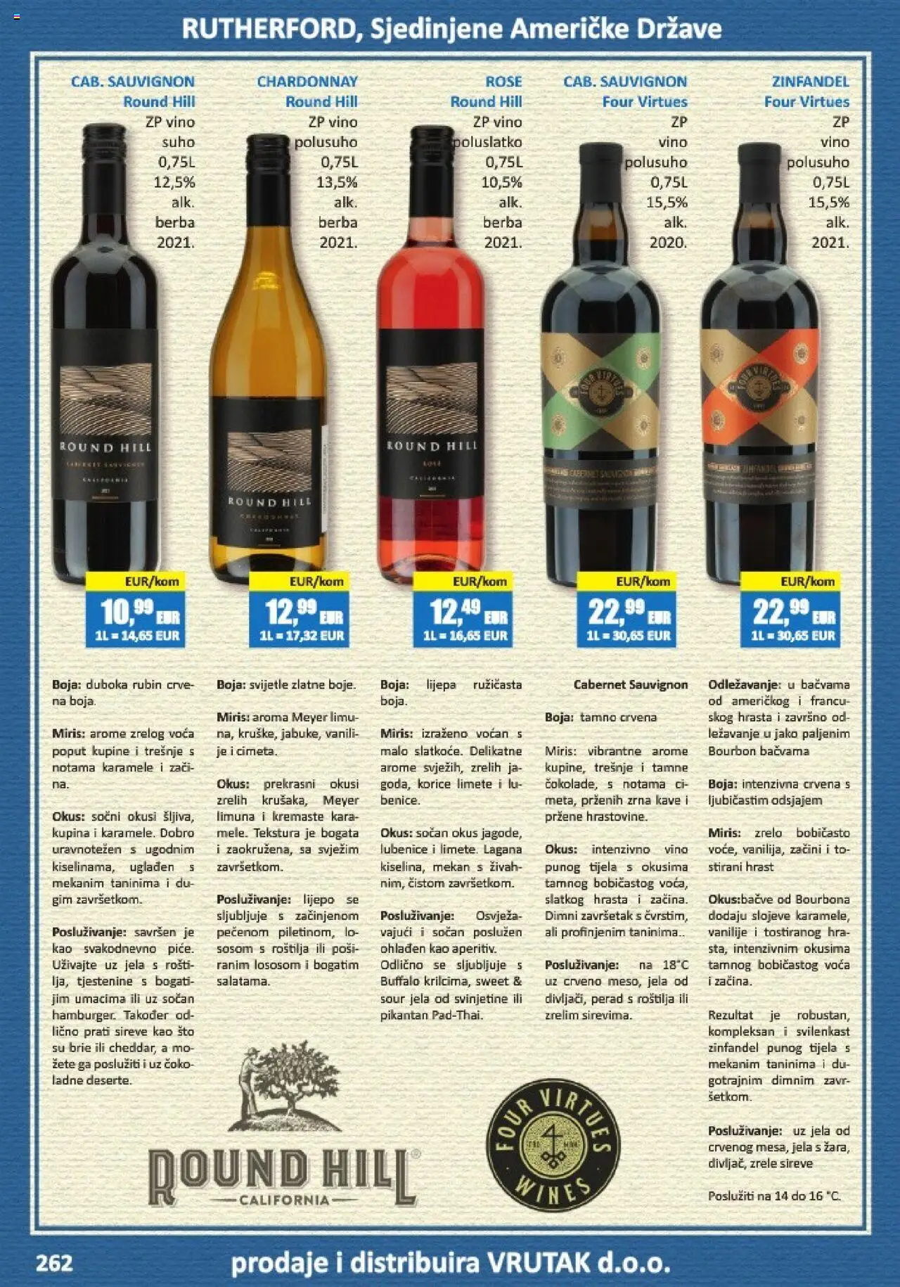 Vrutak katalog | vrijedi od 01.11.2024 | Stranica: 262 | Proizvodi: Aperitiv, Miris, Vino, Začini