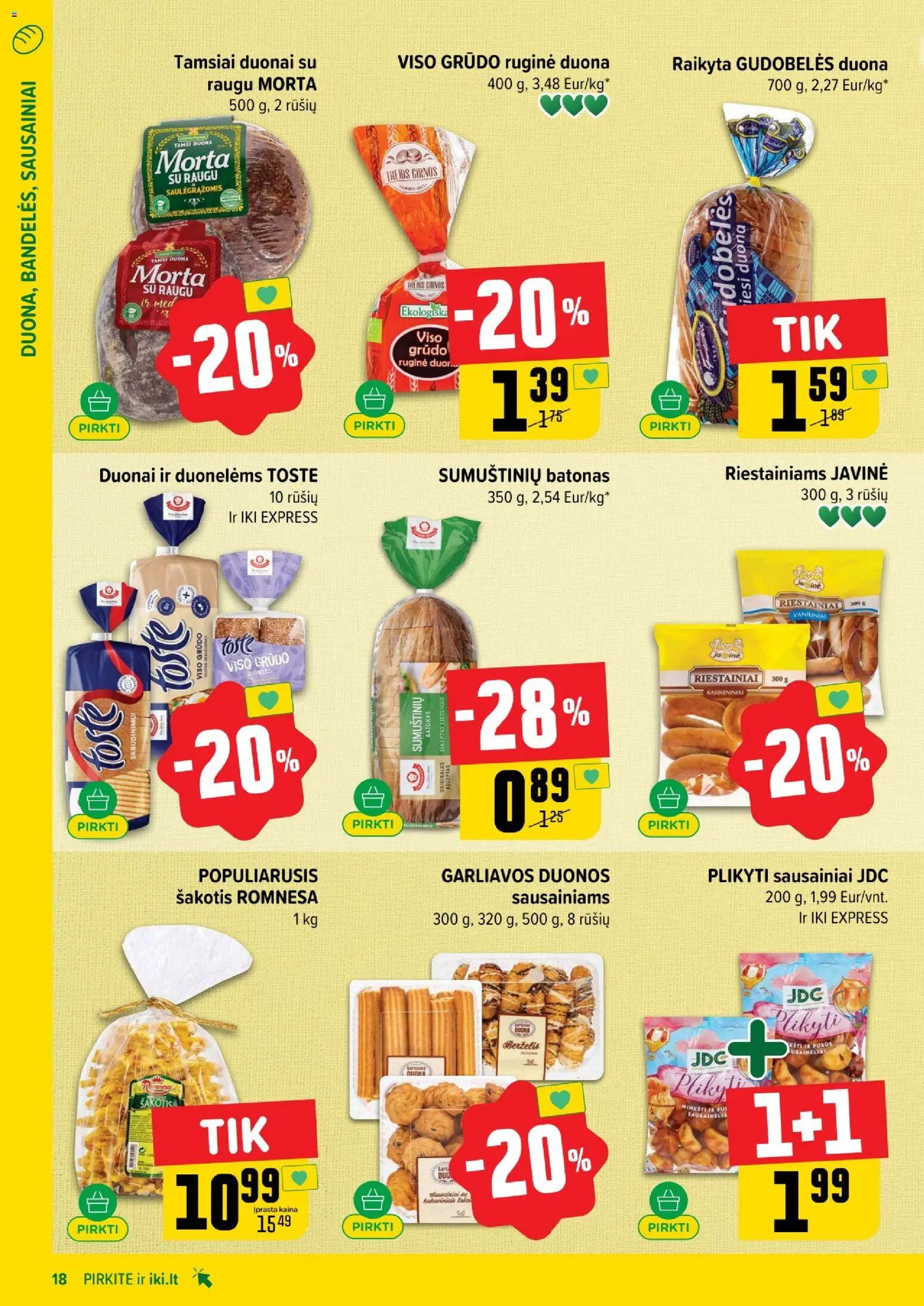 IKI akcijos nuo 19.01.2026 | Puslapis: 18