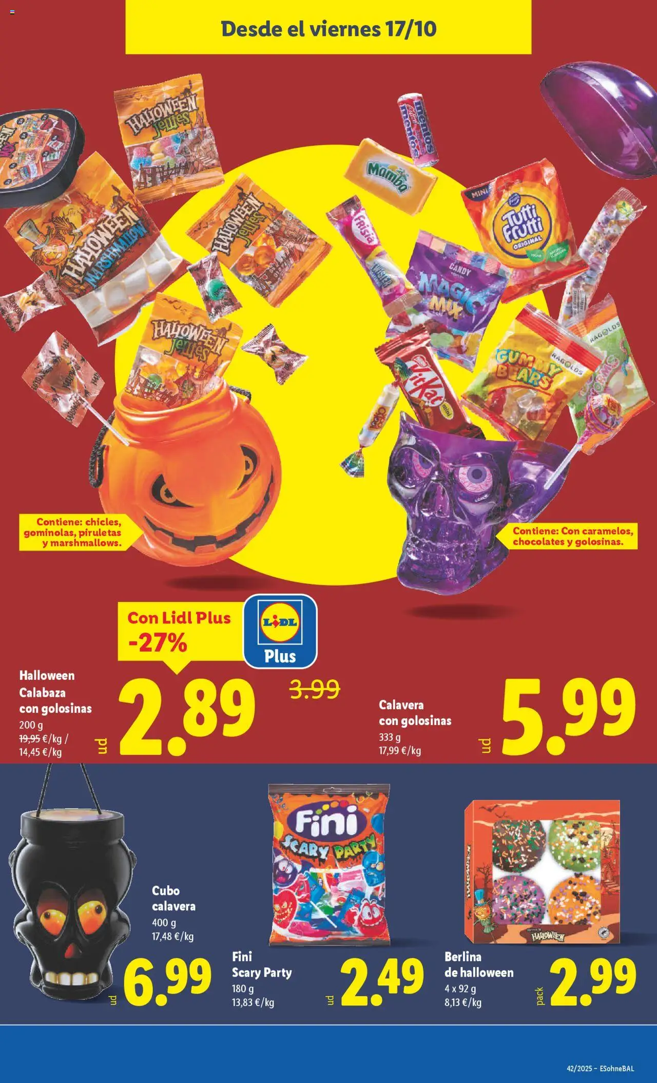 Lidl catálogo BCN │ válido desde el 13.10.2025 | Página: 41 | Productos: Πράσινο τσάι, Golosinas