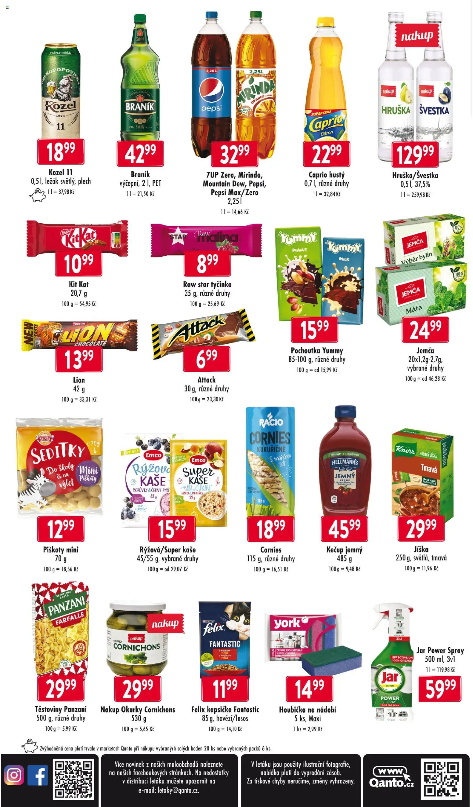 Astur & Qanto leták od 15.01.2026 | Strana: 4 | Produkty: Felix, Houbička, Nádobí, Okurky