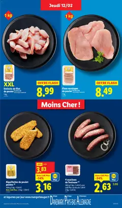 LIDL - Prévisualisation de Aiguillettes de poulet panées, Aiguillettes de poulet panées 400 g valide à partir de 12.02.2026 | Page: 7