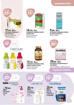 Pré-visualização Pingo Doce Bem Estar Mulher Açores válido de 05.03.2026 | Página: 3 | Produtos: Teste de gravidez