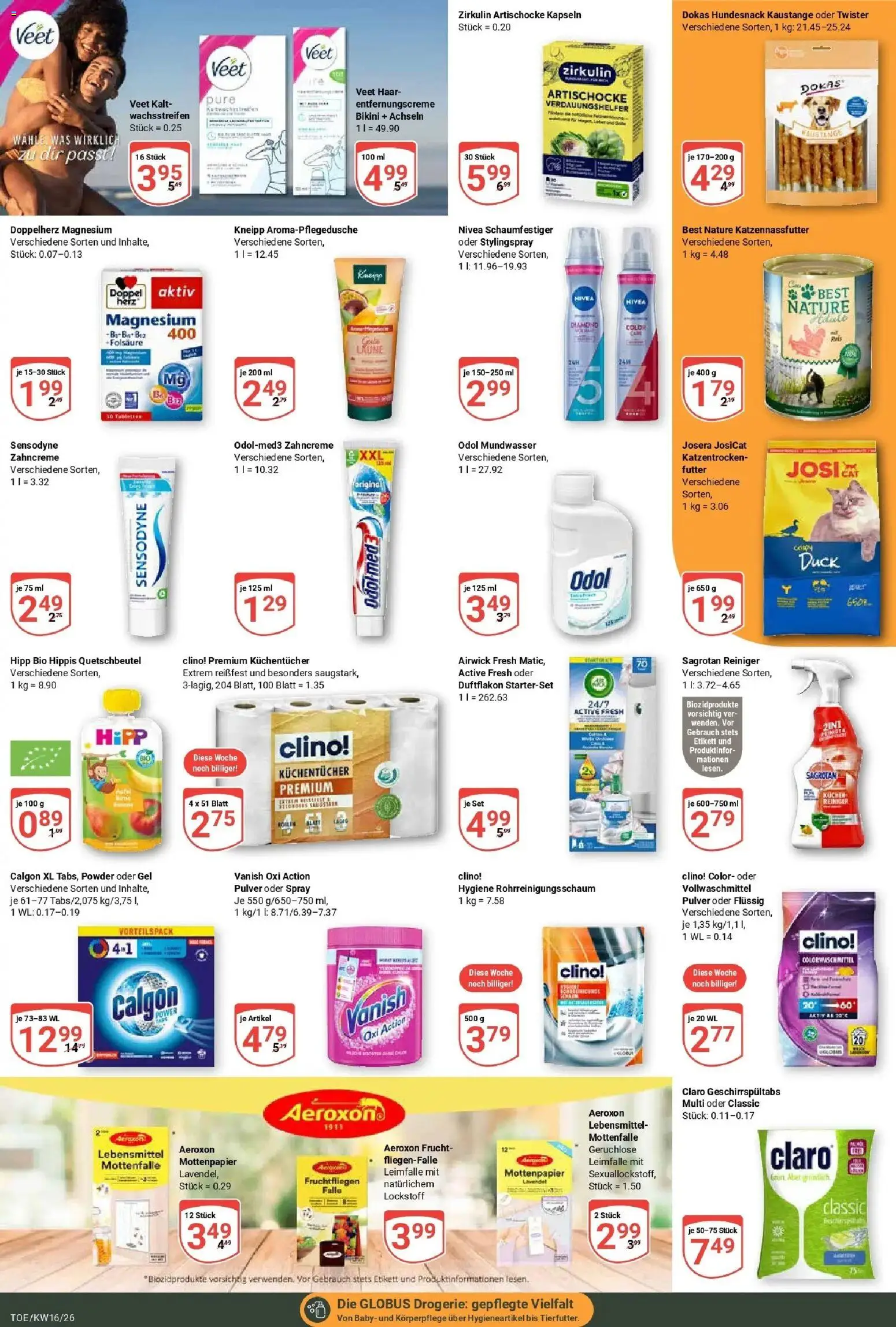 Globus Prospekt Tönisvorst	 – gültig ab 12.04.2026 | Seite: 20 | Produkte: Bikini, Mundwasser