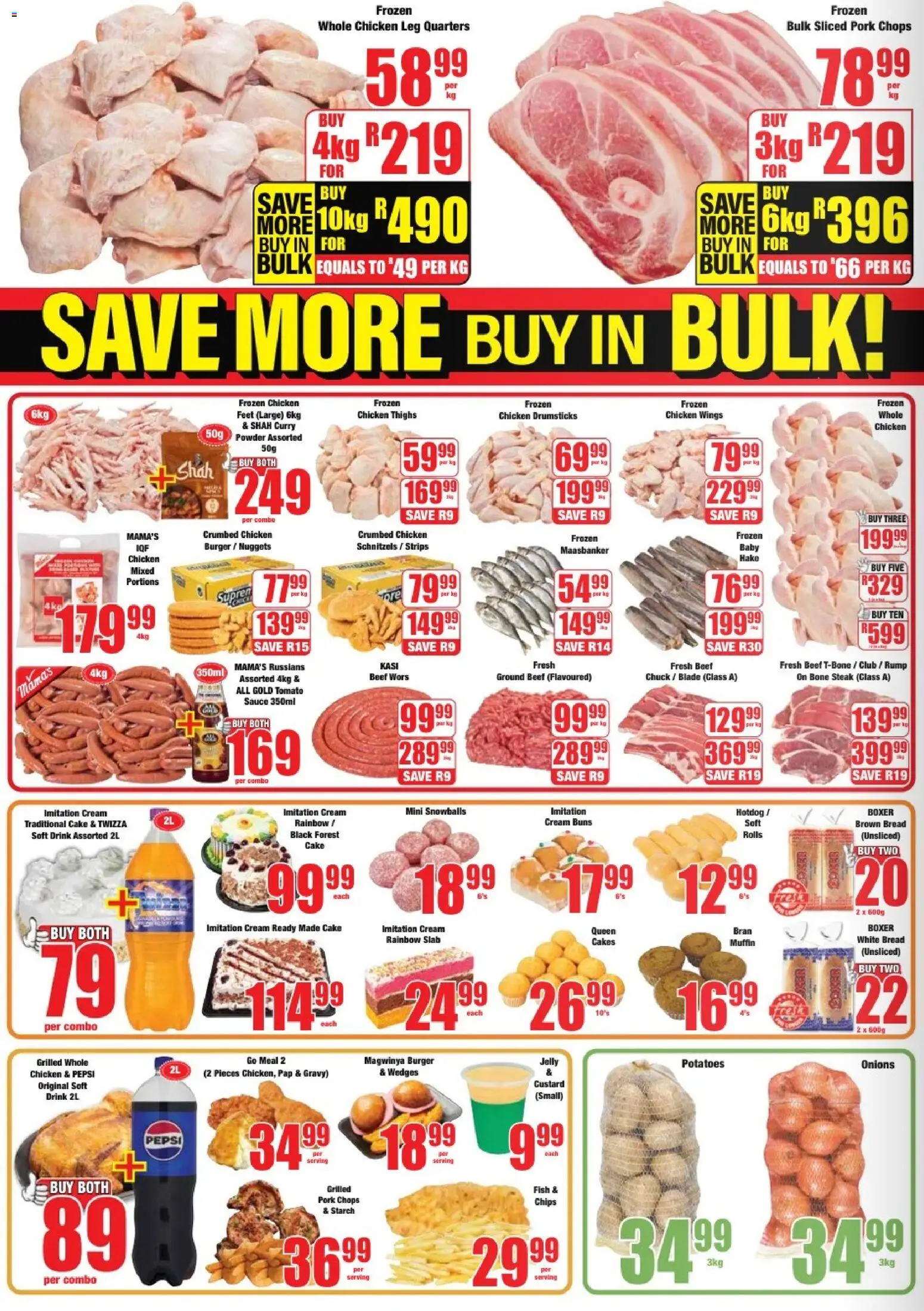 New Boxer catalogue – valid from 10.11.2025 | Page: 2 | Products: Steak, Magdalenas, Powder, Fish