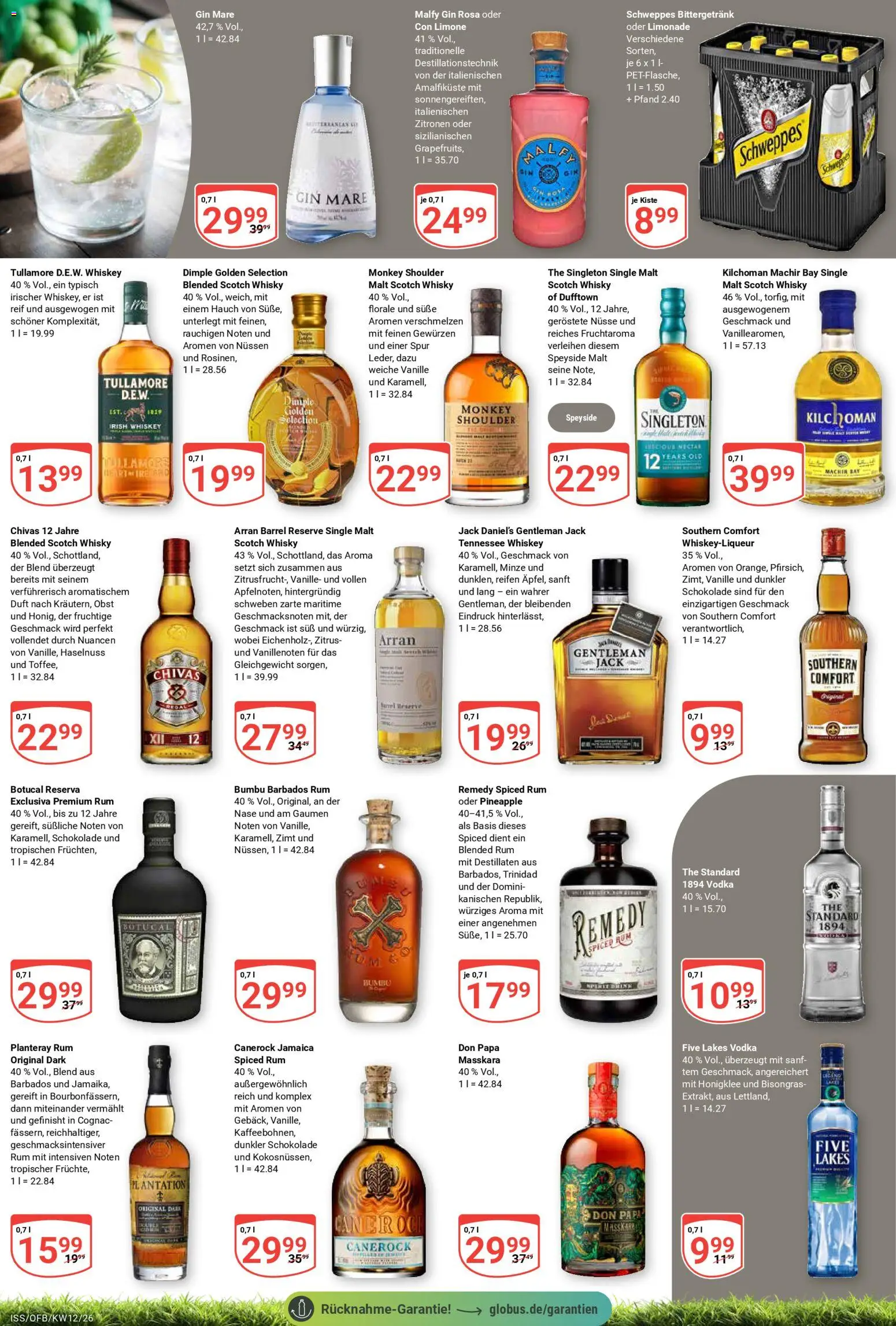 Globus Prospekt 	 – gültig ab 16.03.2026 | Seite: 17 | Produkte: Schokolade, Obst, Nüsse, Zitronen