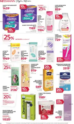 Rossmann akciós ujság - amely érvényes a következő dátumtól: 28.07.2025 | Oldal: 2