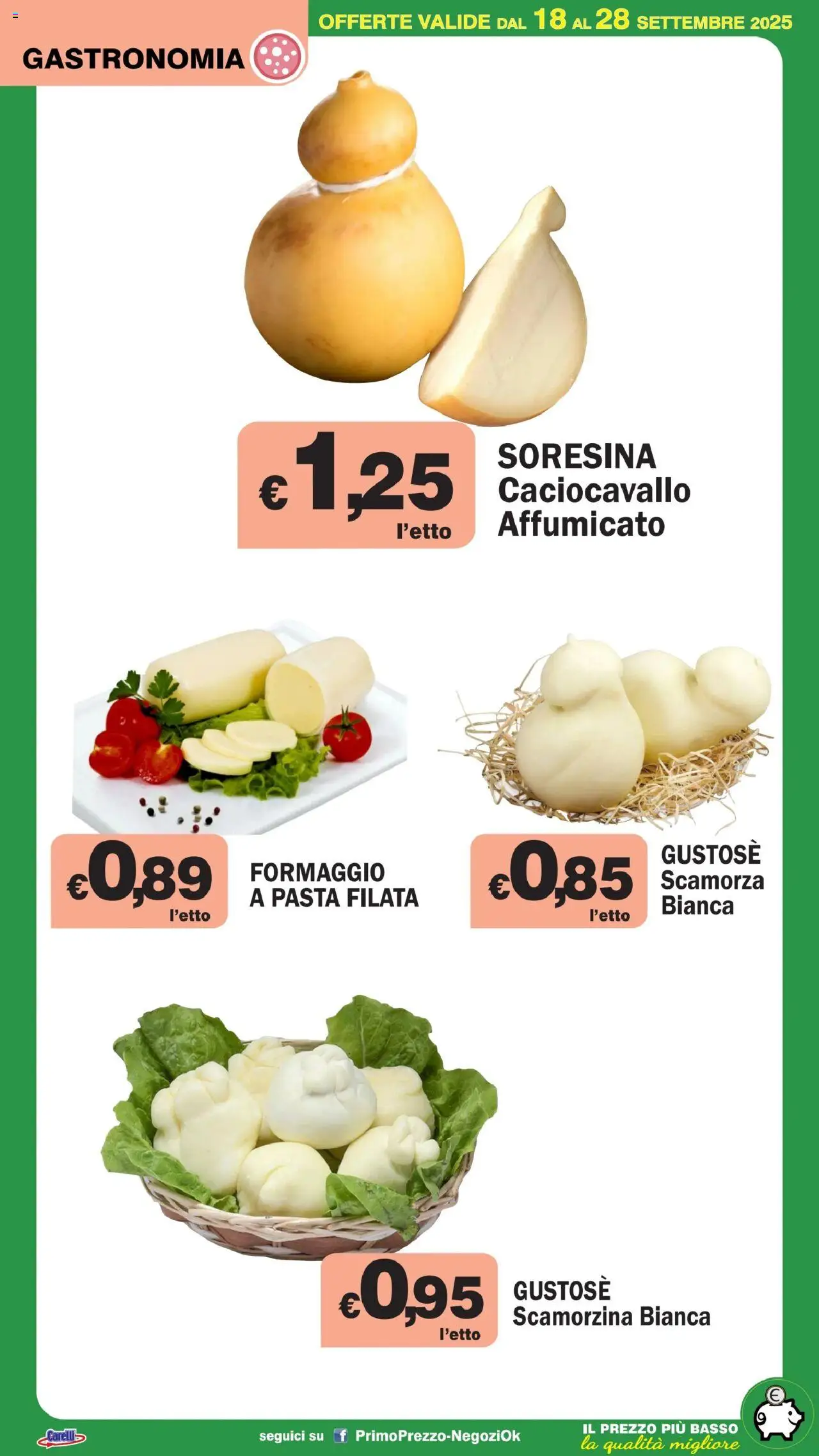 Volantino Primo Prezzo del 18.09.2025 | Pagina: 36