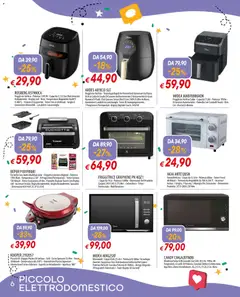 Anteprima del volantino Galassia volantino Tecnologia valido a partire dal 23.03.2026 | Pagina: 6 | Prodotti: Teglia, Pizza, Contenitore, Forno