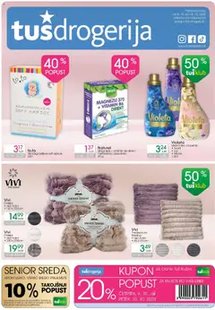 Tuš drogerija katalog akcije – veljaven od 08.10.2025