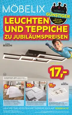 Möbelix Leuchten und Teppiche ab 21.10.2025 gültig