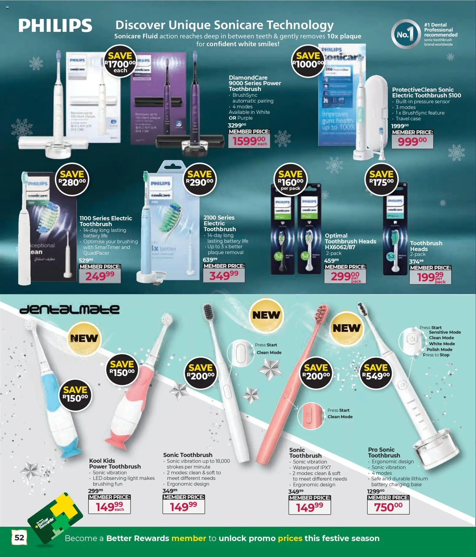 New Dis-Chem catalogue – valid from 29.10.2025 | Page: 52 | Products: Case, Press, Electric toothbrush, Toothbrush