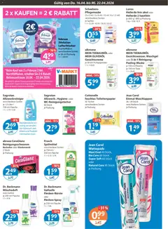 V-Markt Angebote ab 16.04.2026 gültig | Seite: 14 | Produkte: Lenor, Olivenol, Backofen, Feuchtes Toilettenpapier