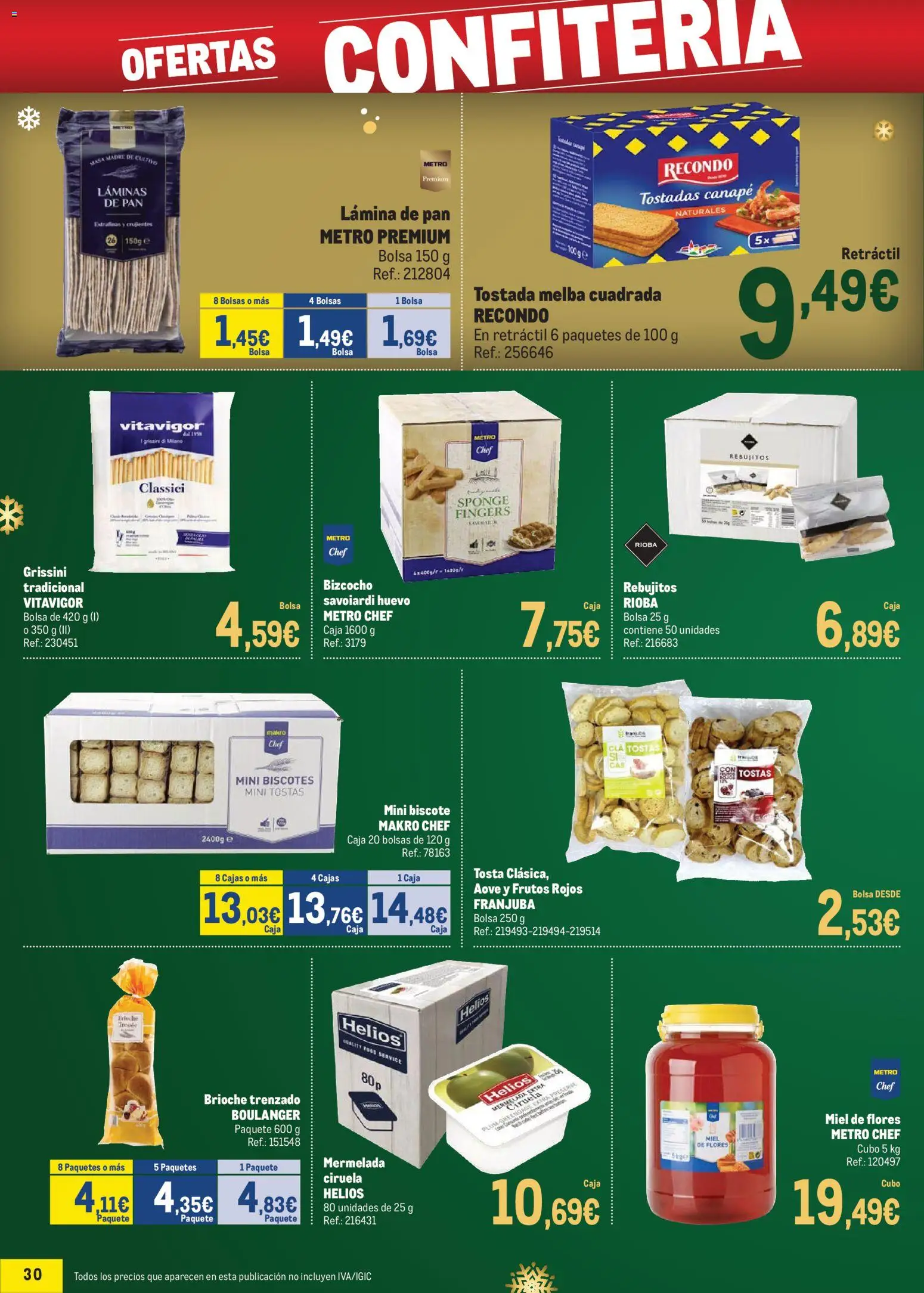 Makro - Precios Sur │ válido desde el 24.11.2025 | Página: 30 | Productos: Ψηφιακή κάμερα, Pan, Bolsa, Caja