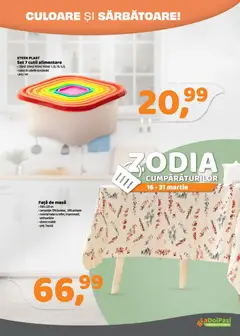 Ofertele LaDoiPași valabile de la 16.03.2026 | Pagină: 10 | Produse: Față de masă, Masă