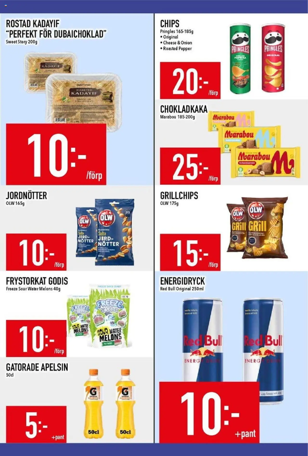 Matdax reklamblad aktuell från 20.10.2025 | Sida: 17 | Produkter: Chokladkaka, Godis, Nötter, Apelsin