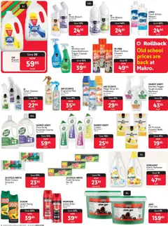 Makro - Rollback Specials │ valid from 28.07.2025 | Page: 8 | Products: Toilet, Cream, Foam, Fabric softener