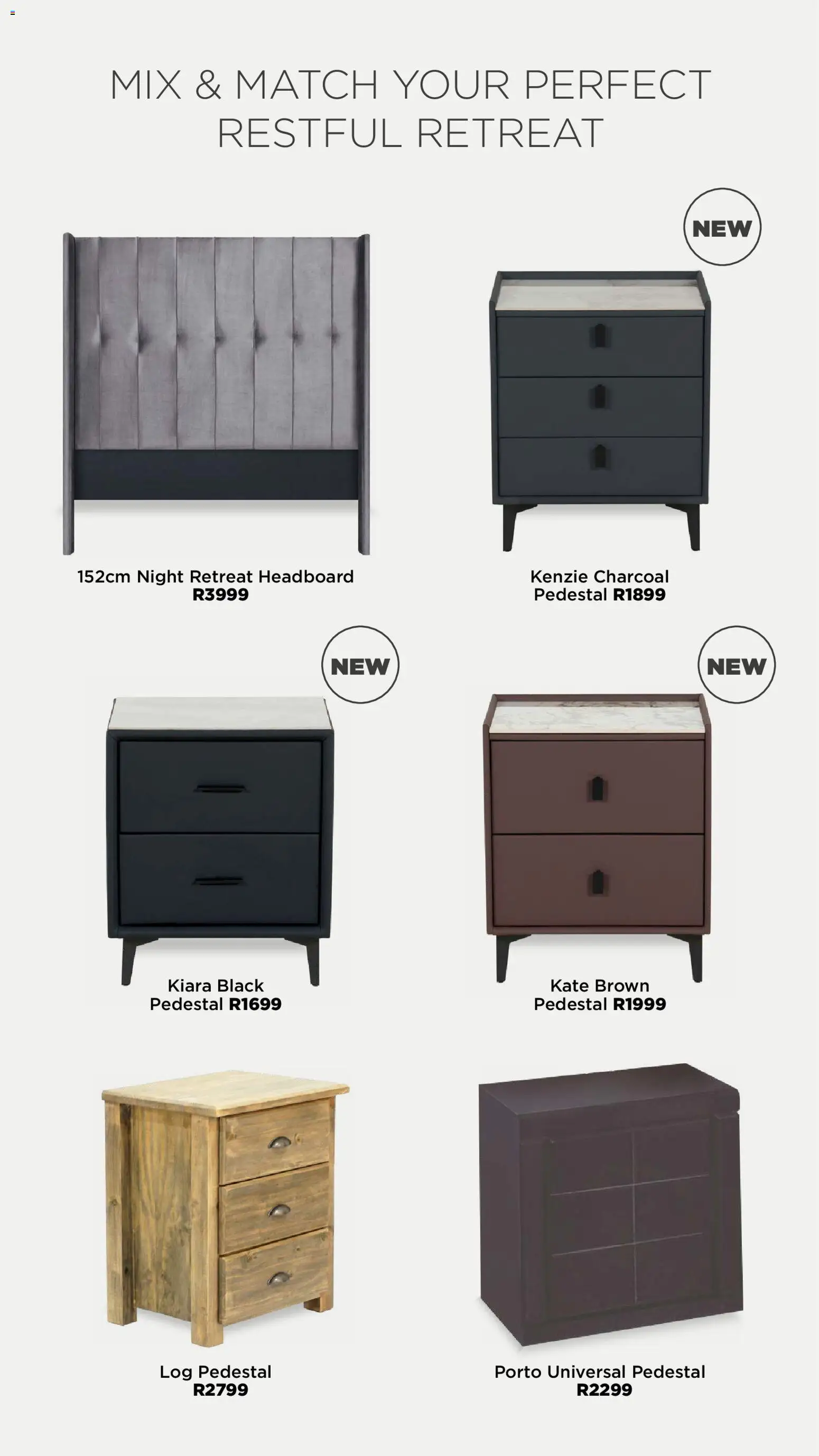 New House and Home catalogue – valid from 17.11.2025 | Page: 22 | Products: Pedestal, Headboard