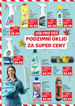 Náhled letáku Kaufland leták od 01.10.2025 | Strana: 24 | Produkty: Cif, Čistič odpadů, Pytle na odpad, Čistič oken