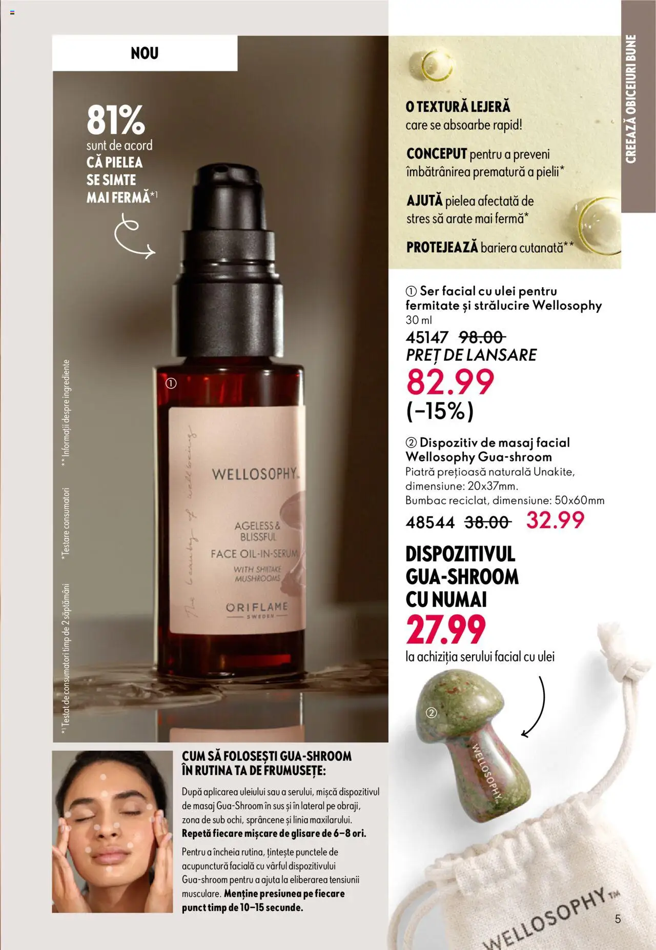 Noul catalog Oriflame – valabil de la 01.10.2025 | Pagină: 5 | Produse: Ulei