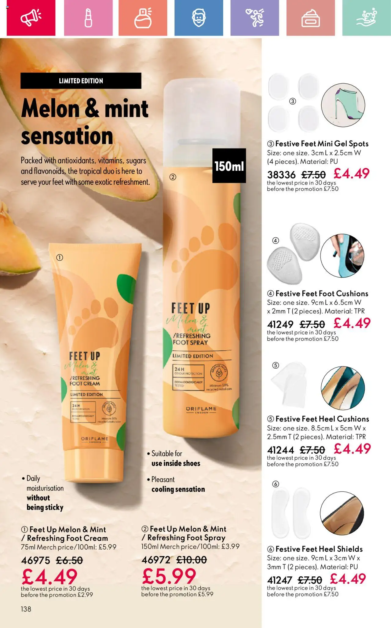  | Page: 138 | Products: Shoes, Mint, Cream