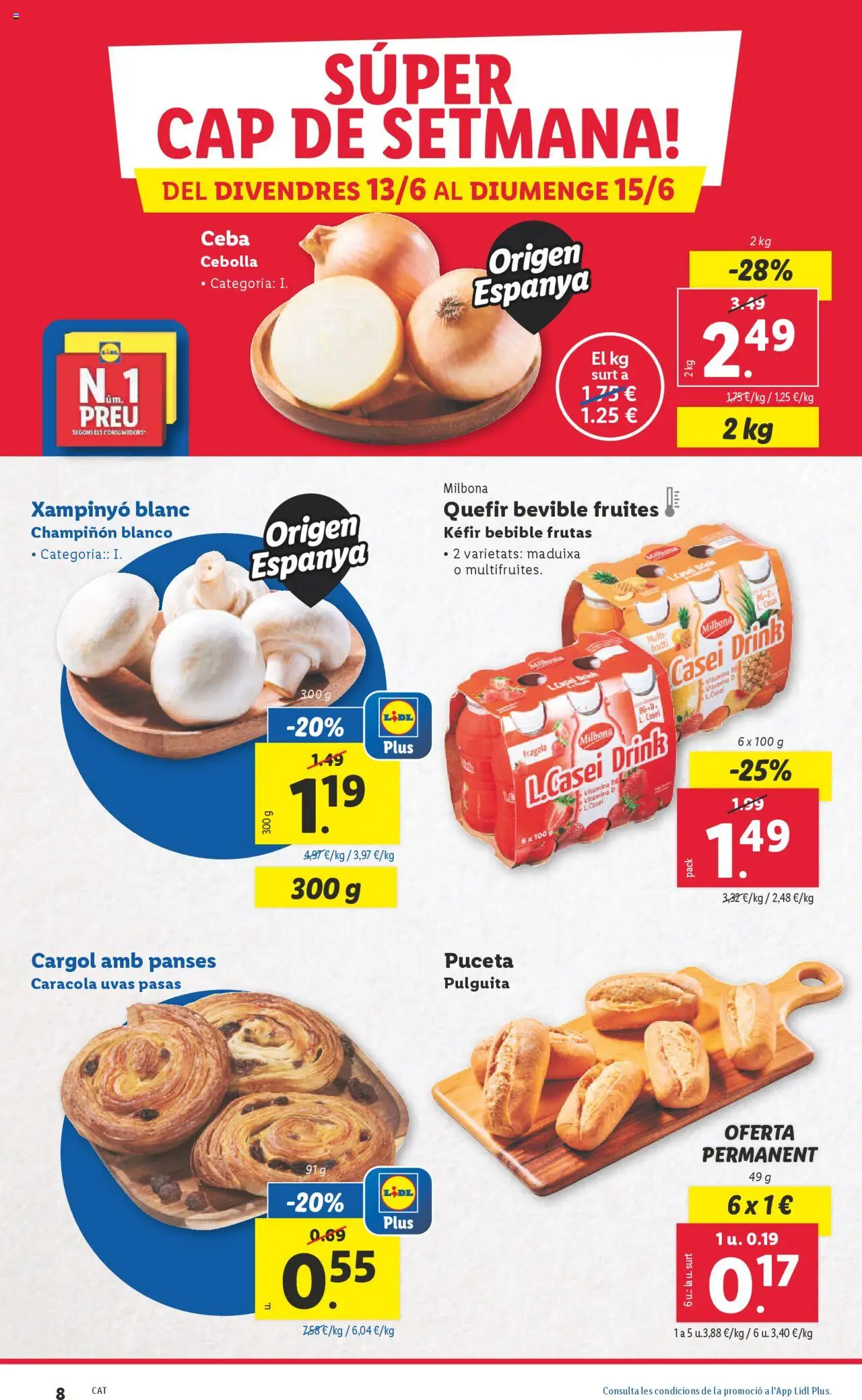 Lidl catálogo BCN │ válido desde el 09.06.2025 | Página: 16 | Productos: Τζίντζερ, Παγωμένο τσάι