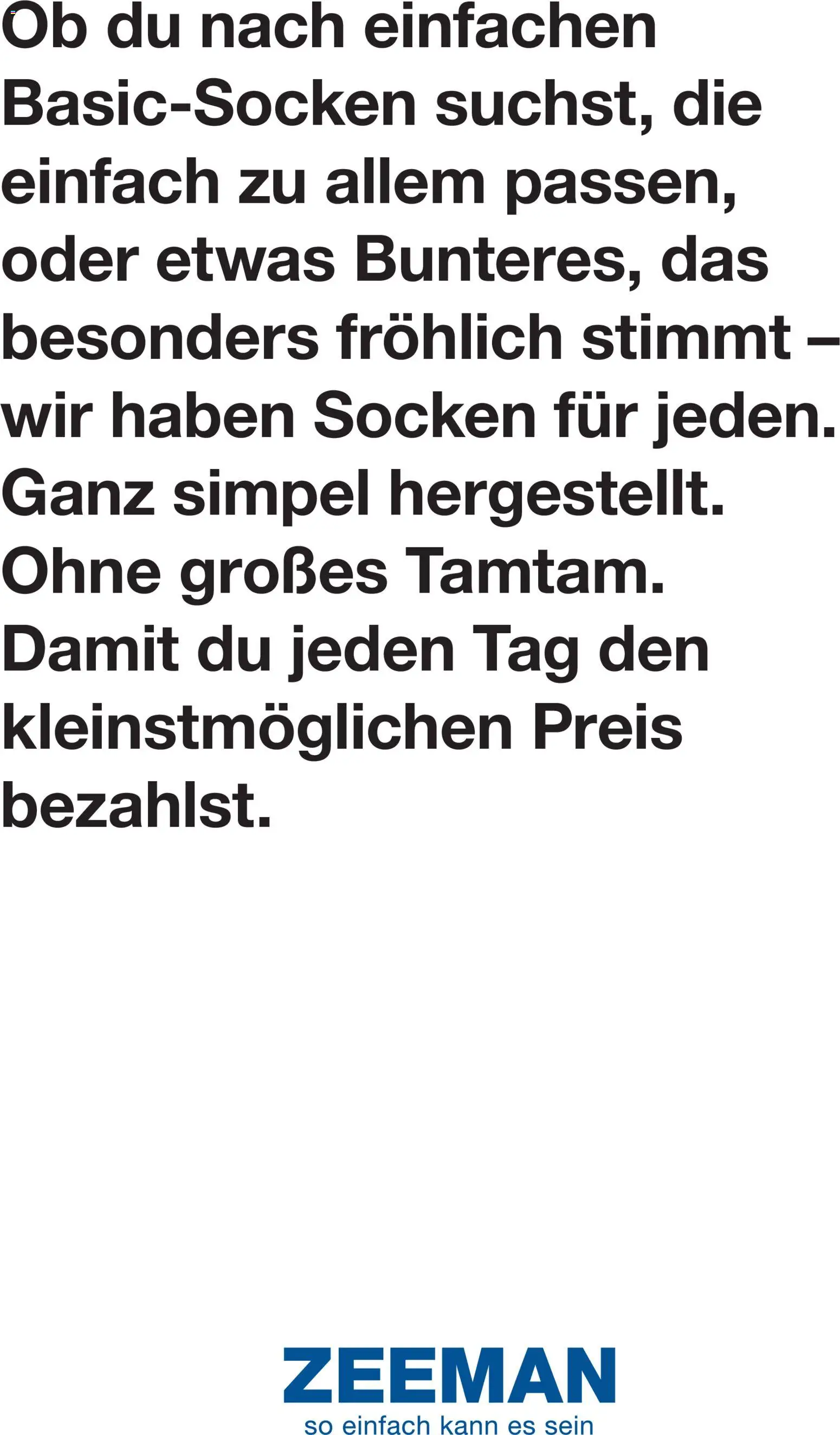 Zeeman Prospekt 	 – gültig ab 10.01.2026 | Seite: 2 | Produkte: Socken