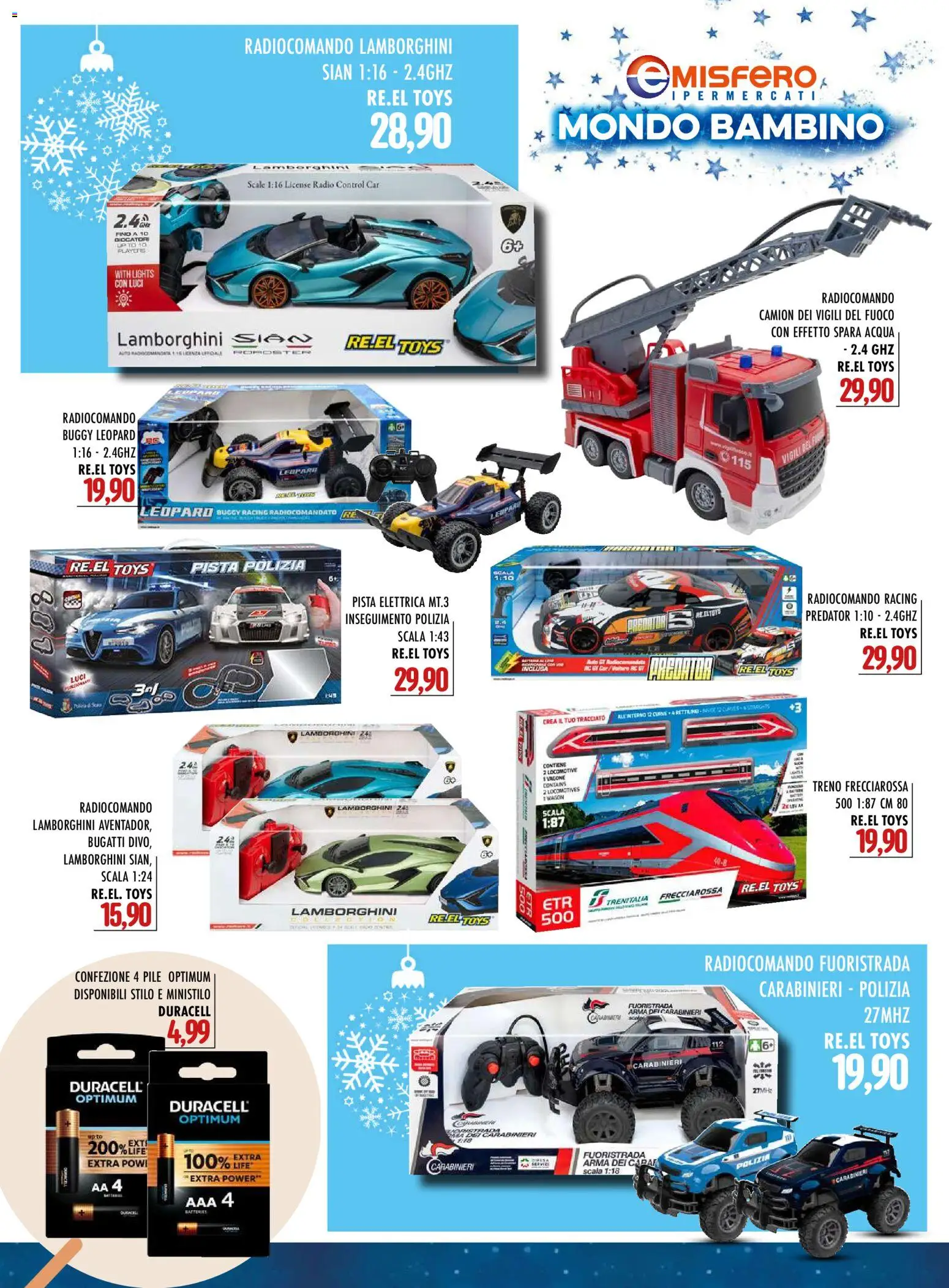 Volantino Emisfero del 13.11.2025 | Pagina: 19 | Prodotti: Pile, Acqua, Radio, Scala