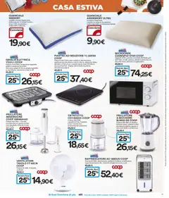 Volantino Ipercoop del 17.07.2025 | Pagina: 27 | Prodotti: Ventilatore, Microonde, Piano cottura, Griglia