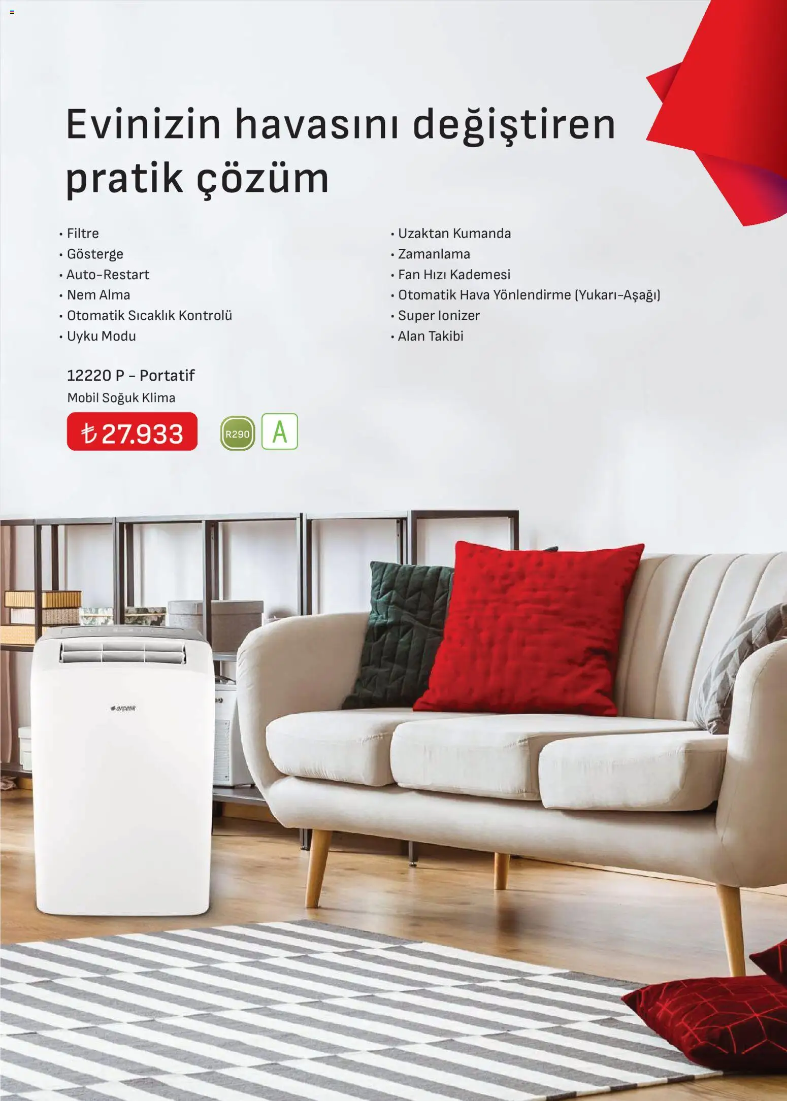 Arçelik İklimlendirme Kataloğu - 01.12.2025 tarihinden itibaren geçerlidir | Sayfa: 7