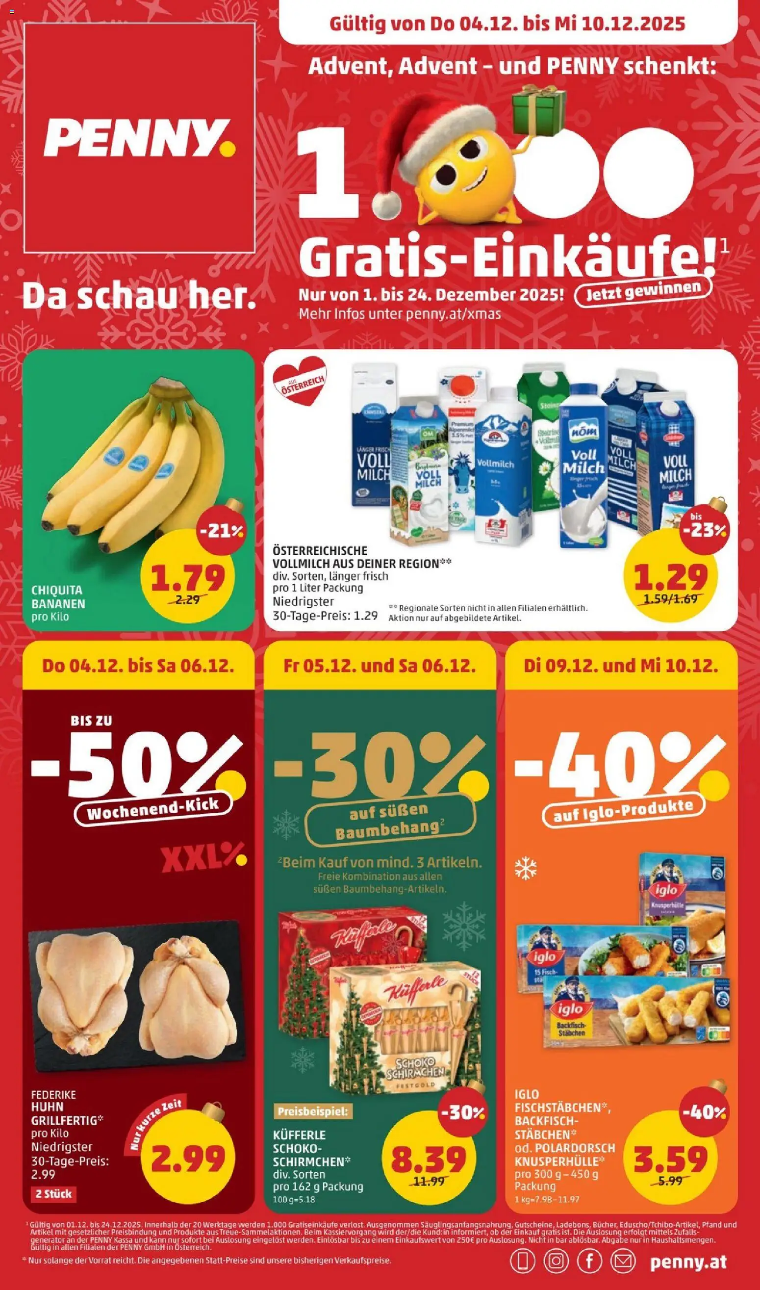 Penny Markt Flugblatt gültig ab 04.12.2025 | Seite: 1