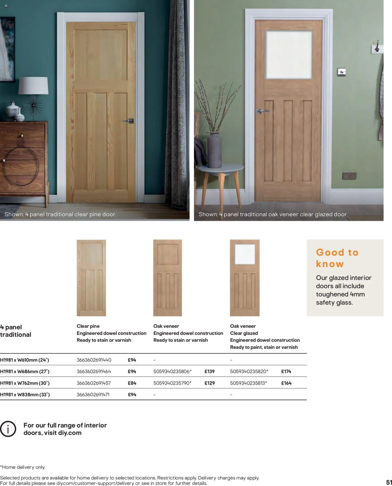 {H1} | Page: 51 | Products: Doors