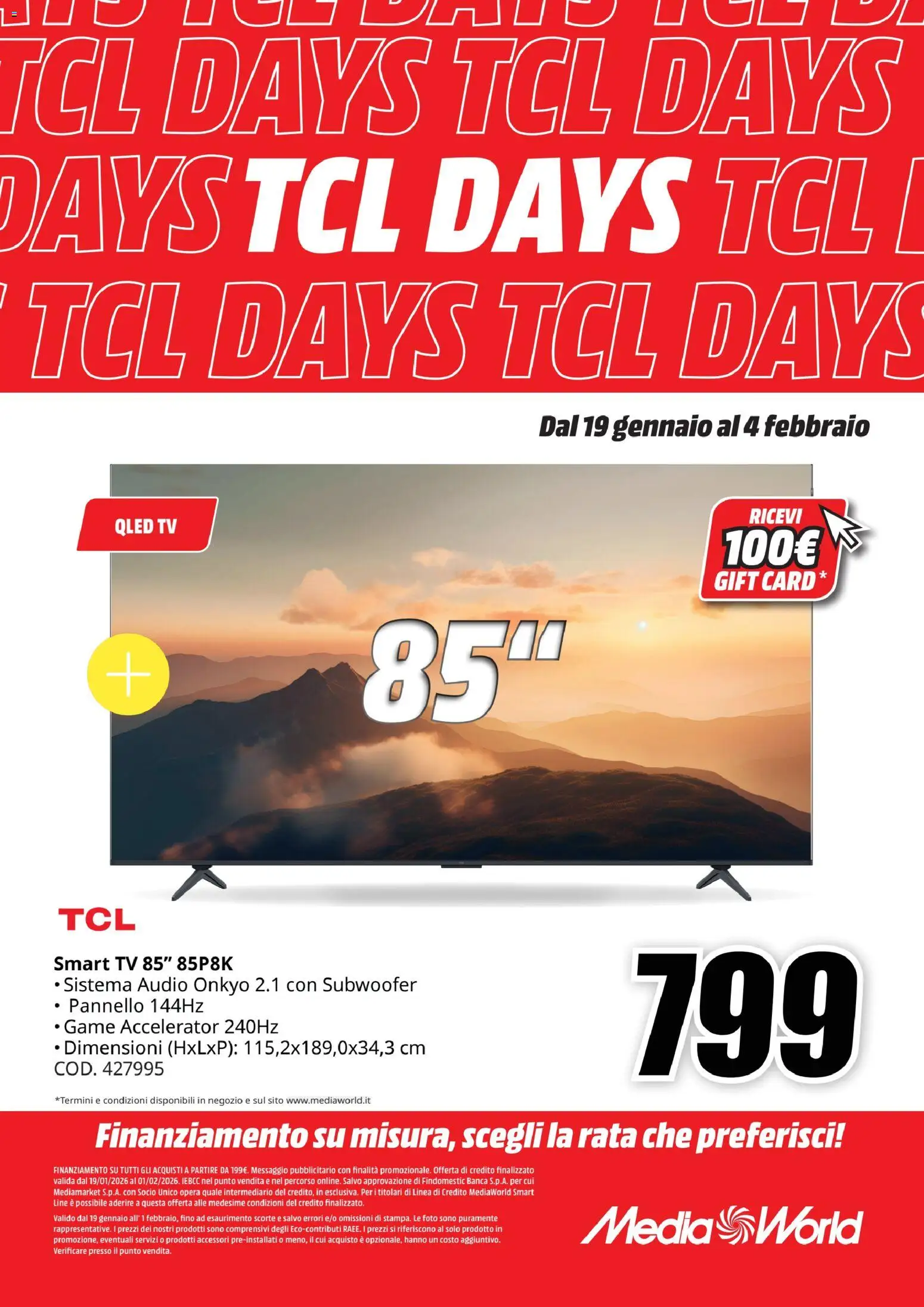 Volantino Media World del 19.01.2026 | Pagina: 4