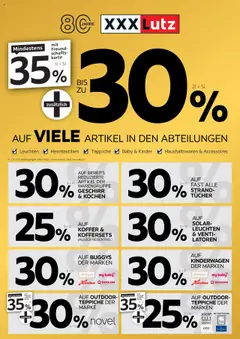 XXXL Lutz 80 Jahre Jubiläum gültig ab dem 16.07.2025