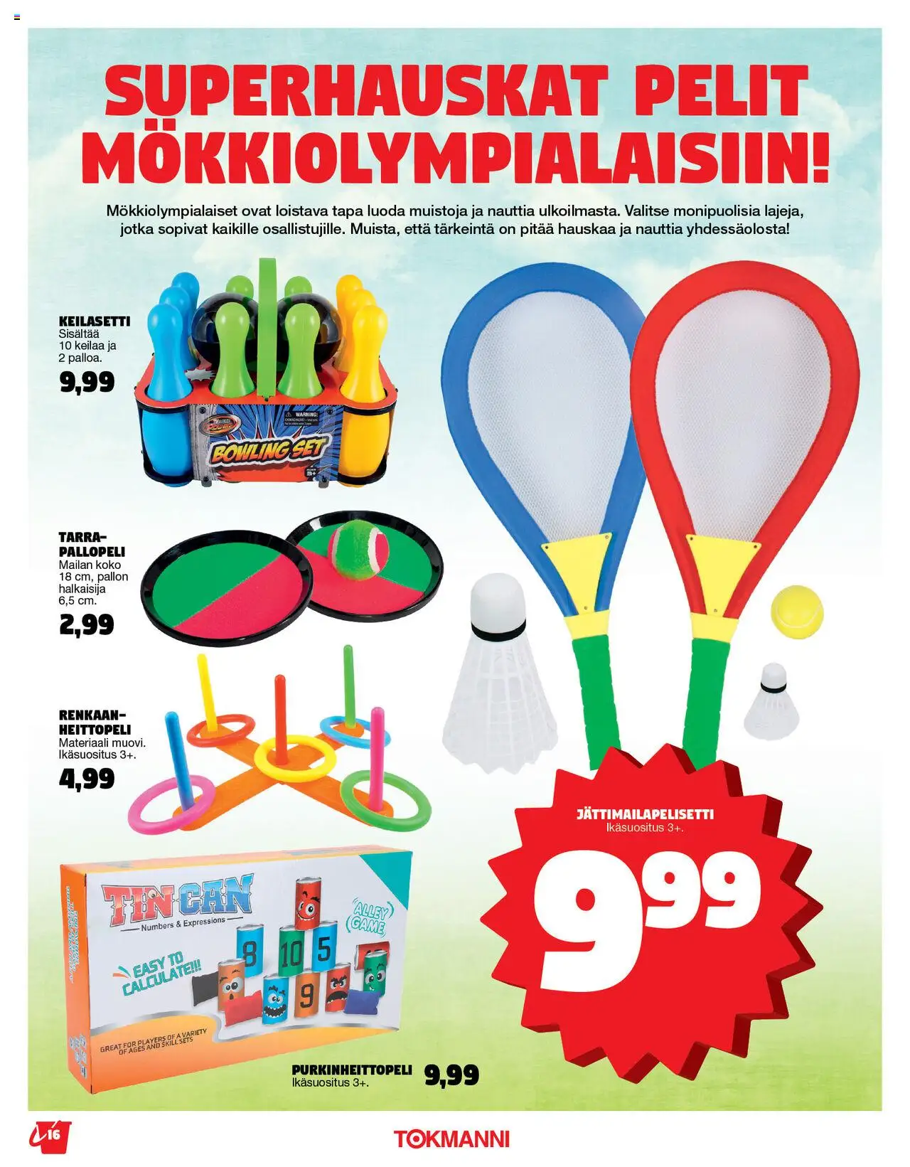 Tokmanni - Lelut 2025 – voimassa 28.04.2025 alkaen | Sivu: 16