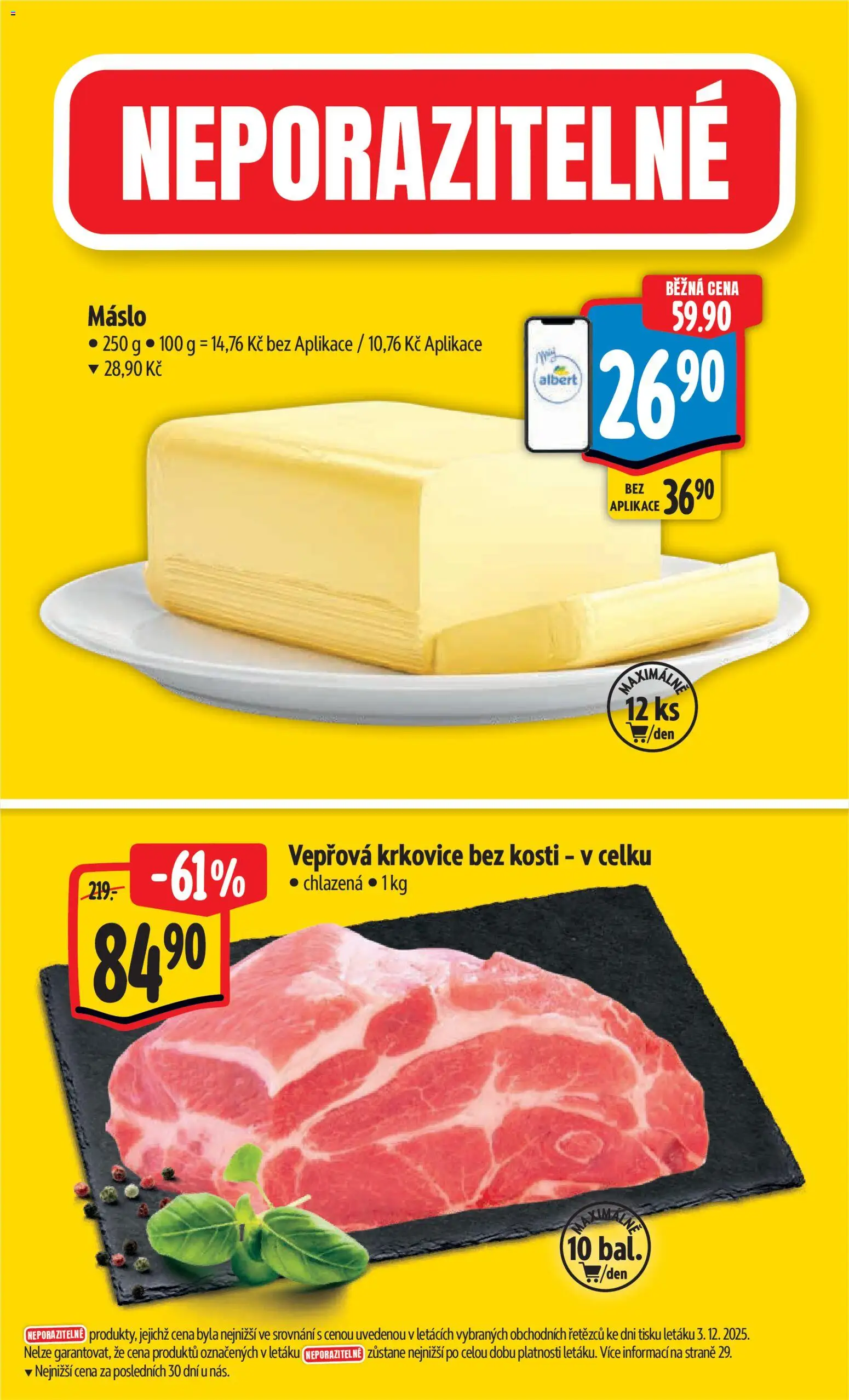 Albert leták - Hypermarket od 10.12.2025 | Strana: 2