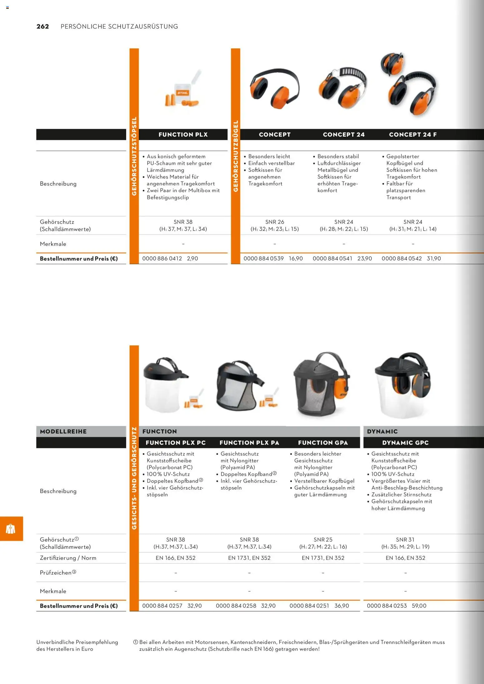 STIHL Katalog – gültig ab 01.01.2026 | Seite: 262 | Produkte: PC