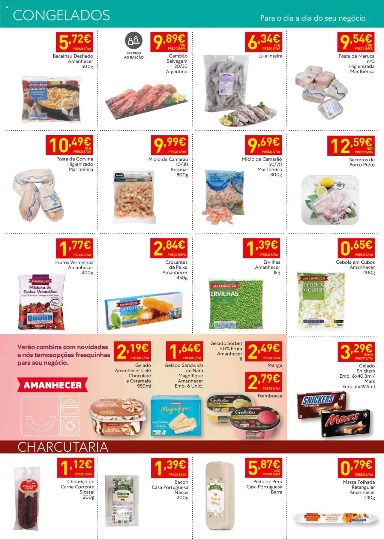 Recheio folheto Madeira │ válido de 19.08.2025 | Página: 9 | Produtos: Cebola, Gelado, Nata, Gelado sandwich