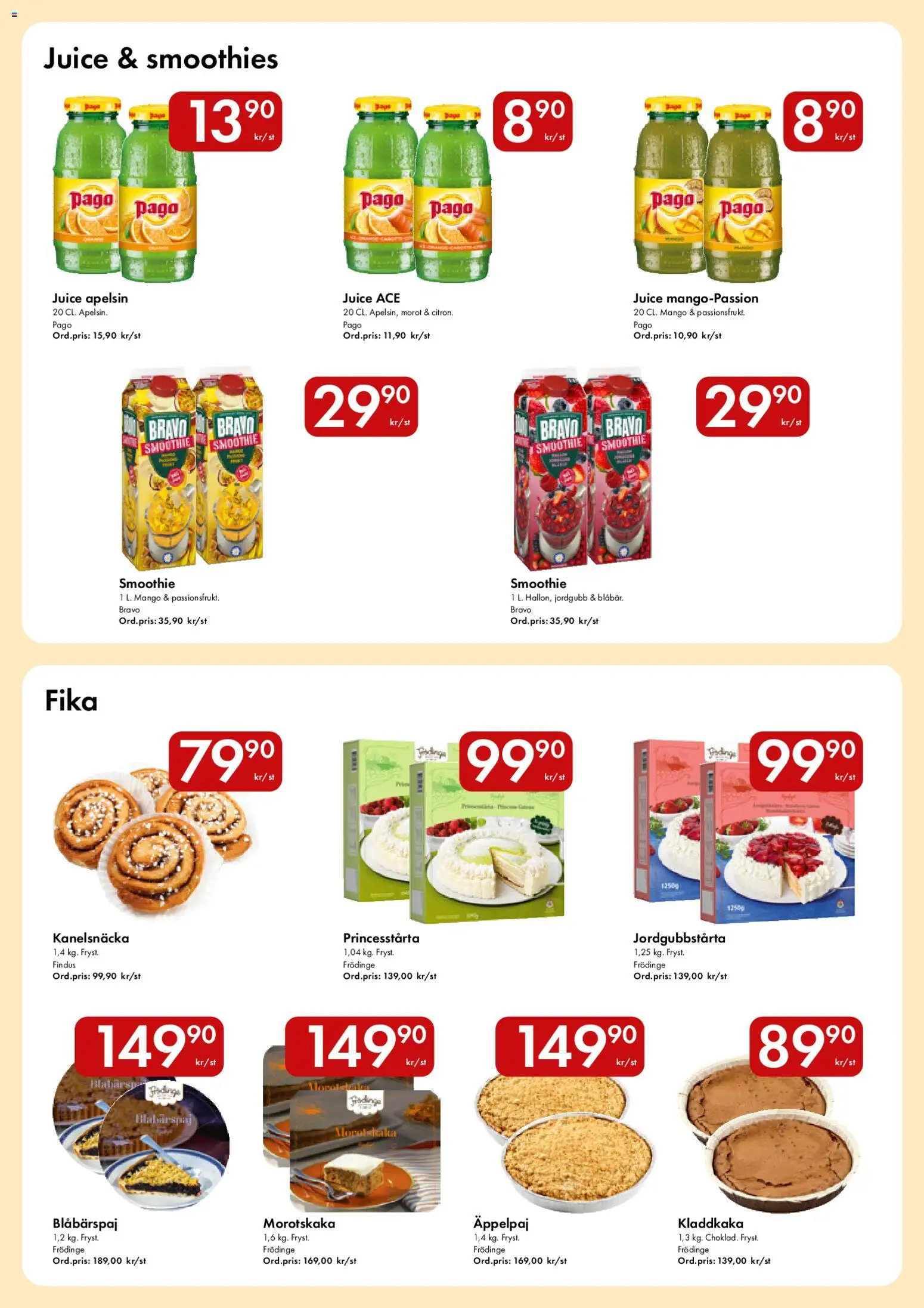 Hypermarkety reklamblad aktuell från 20.04.2026 | Sida: 11 | Produkter: Juice, Morot, Apelsin, Mango