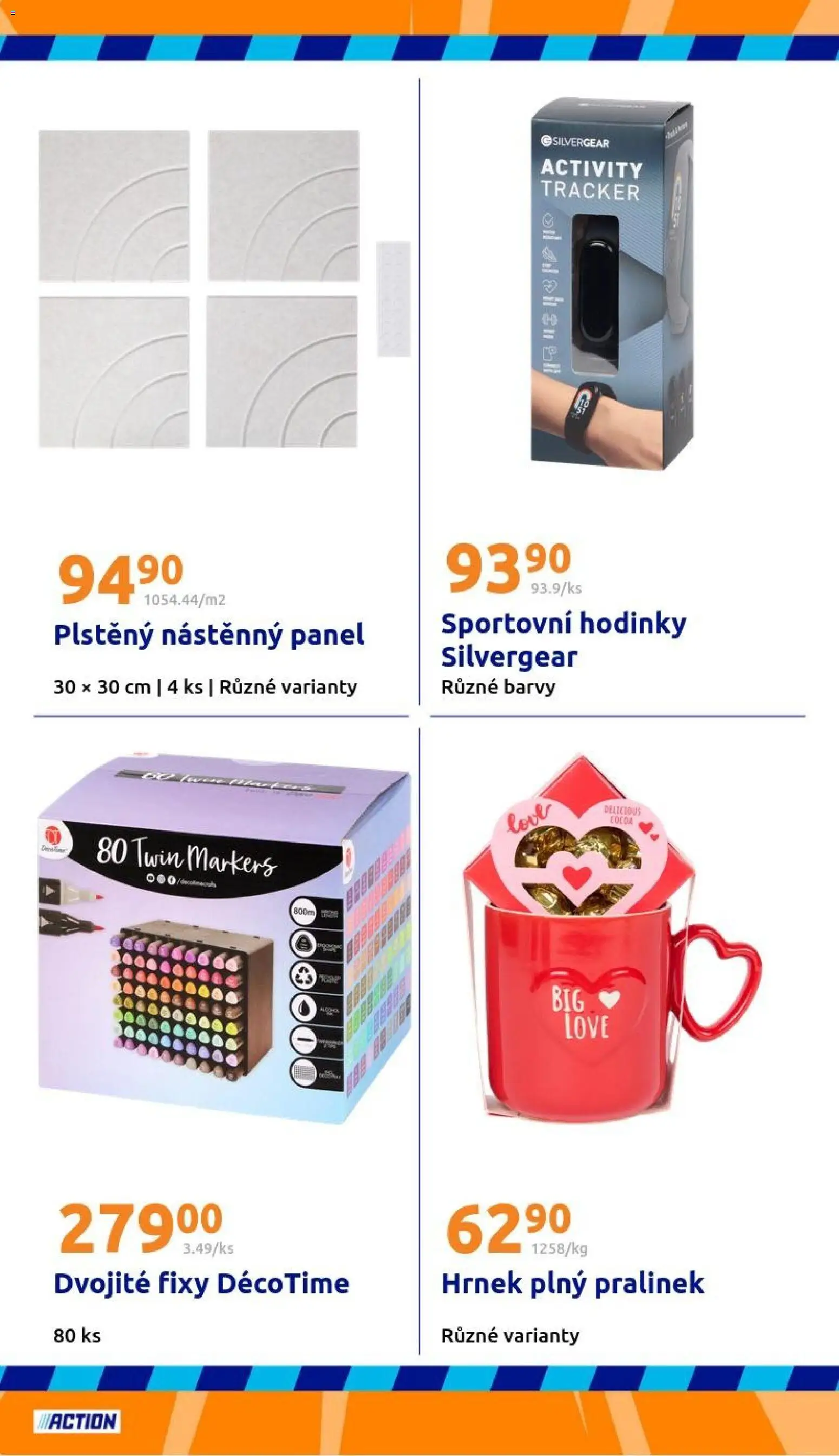 Action leták od 14.01.2026 | Strana: 18 | Produkty: Hrnek, Hodinky, Fixy, Barvy