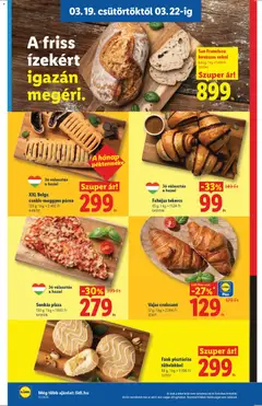 Sonkás pizza, 150 g sonkás pizza - amely érvényes a következő dátumtól: 19.03.2026 | Oldal: 8