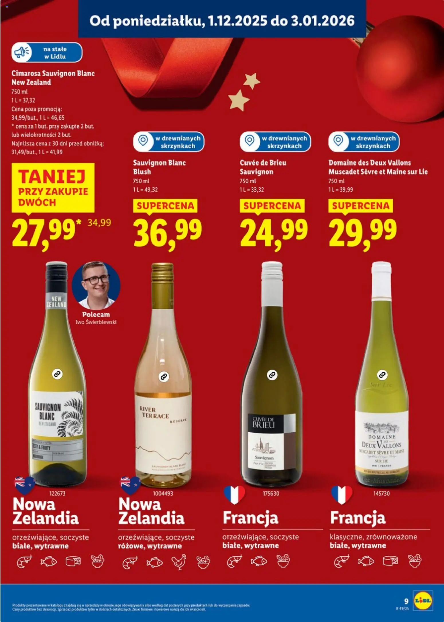 Lidl Katalog alkoholi mocnych i win od 01.12.2025 | Strona: 10 | Produkty: Carlo Rossi