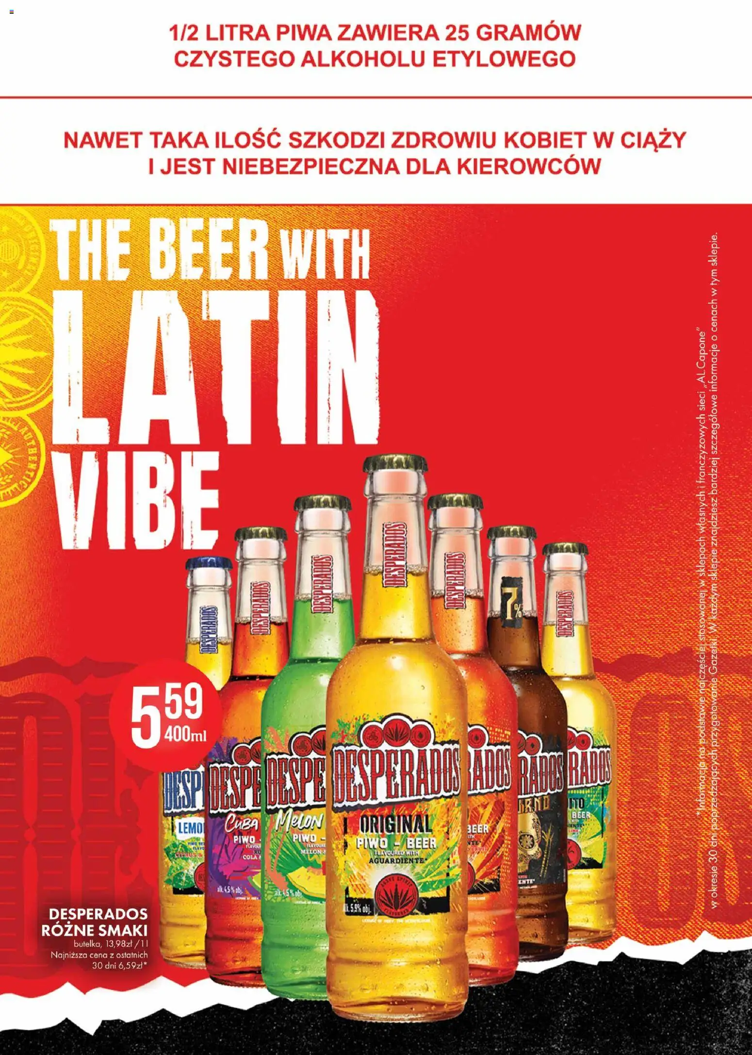 Al.Capone gazetka od 09.03.2026 | Strona: 41 | Produkty: Melon, Piwo