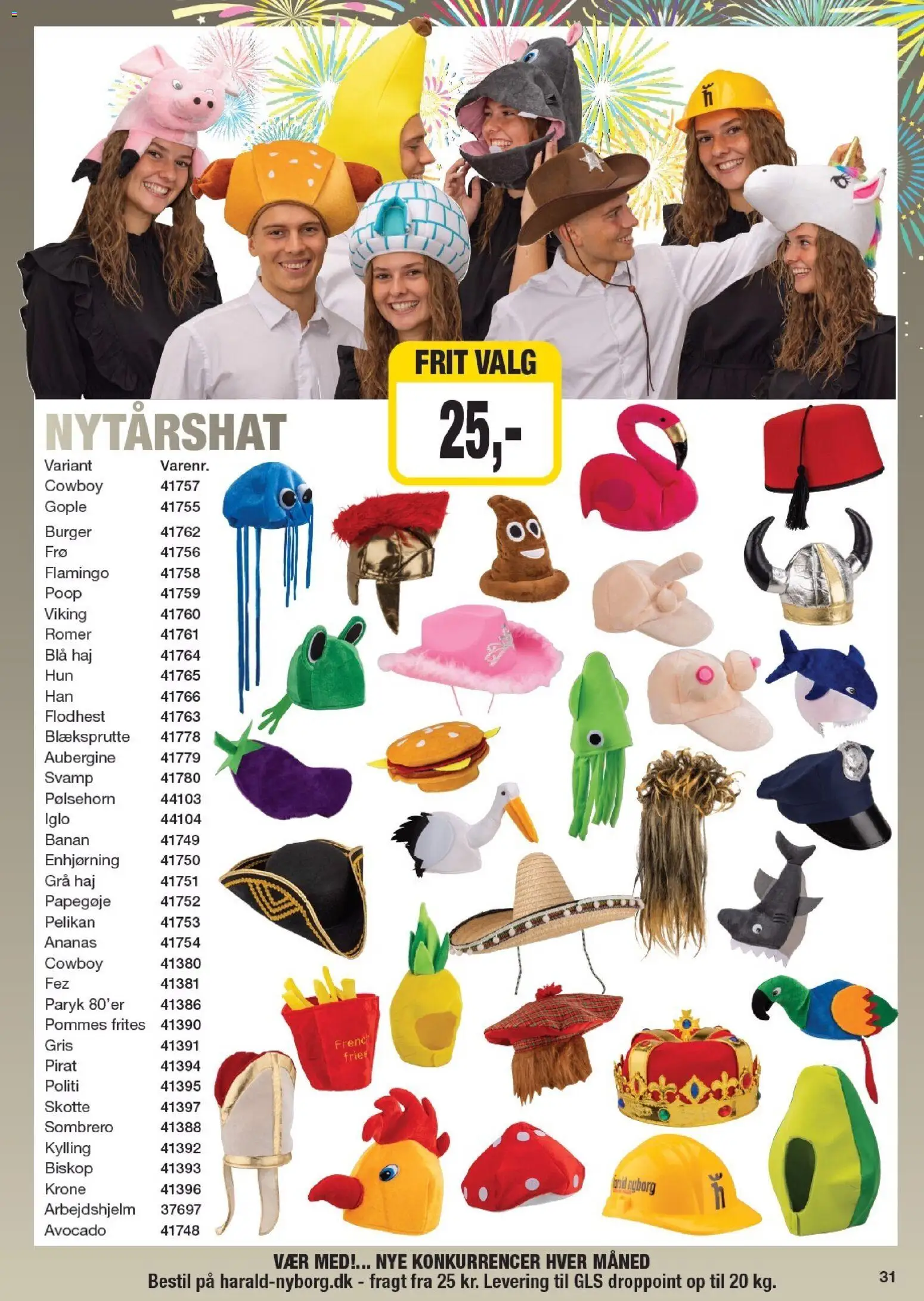 Harald Nyborg tilbudsavis – gyldig fra 18.12.2025 | Side: 53 | Produkter: Svamp, Pølsehorn, Ananas, Avocado