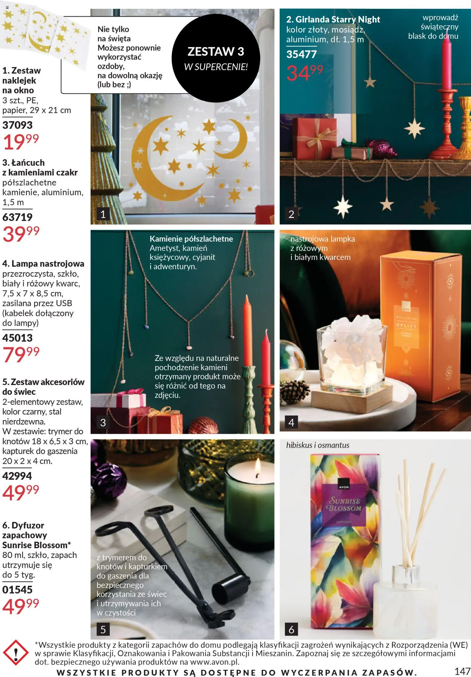 Avon Katalog 1 2026 od 01.01.2026 | Strona: 146 | Produkty: USB, Lampa, Zapach