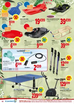 E.leclerc katalog akcije – veljaven od 10.12.2025 | Stran: 42 | Izdelki: Teza, Miza, Kos