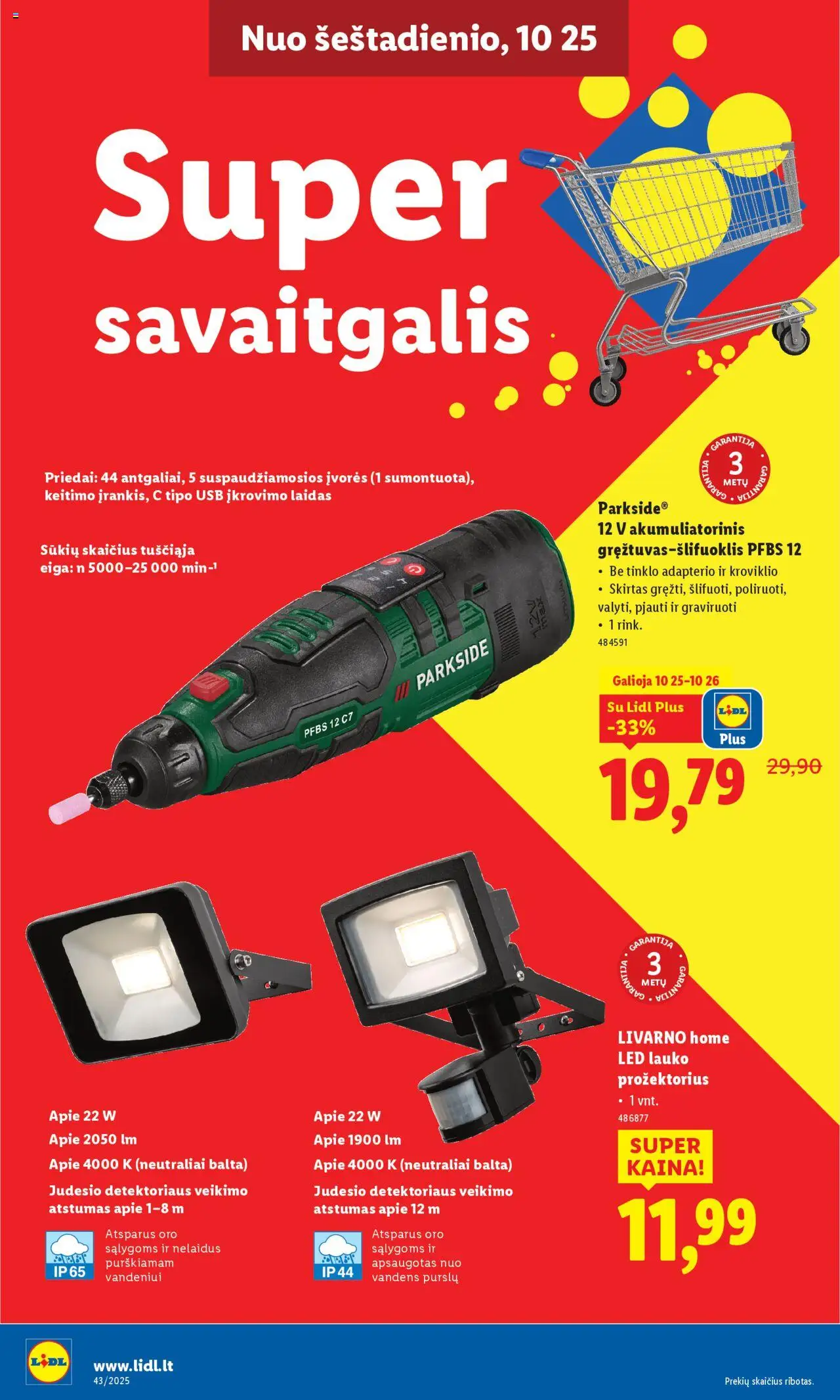 LIDL akcijos nuo 20.10.2025 | Puslapis: 34 | Prekių: USB