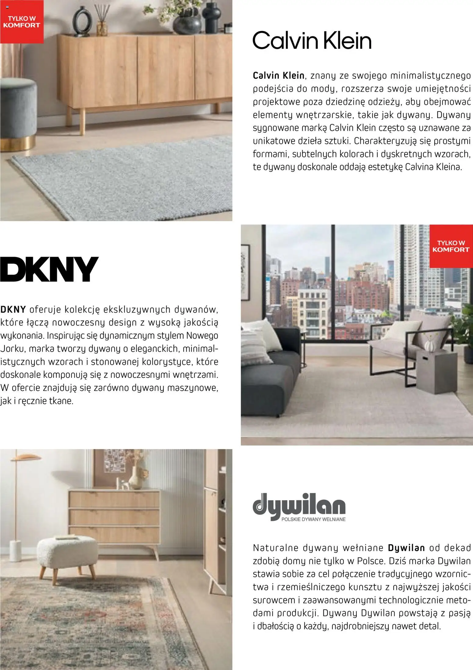 Komfort gazetka - Katalog dywanów od 17.03.2026 | Strona: 9 | Produkty: Dywany