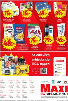 ICA Maxi reklamblad aktuell från 28.07.2025 | Sida: 10