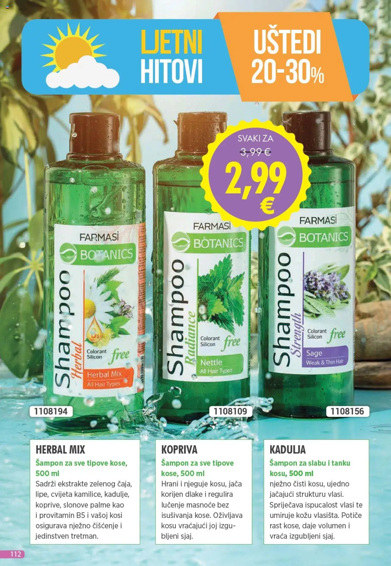 Farmasi katalog | vrijedi od 01.07.2025 | Stranica: 112 | Proizvodi: Šampon